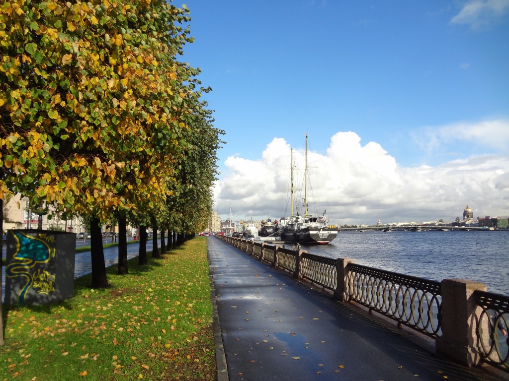 Neva River in St Petersburg