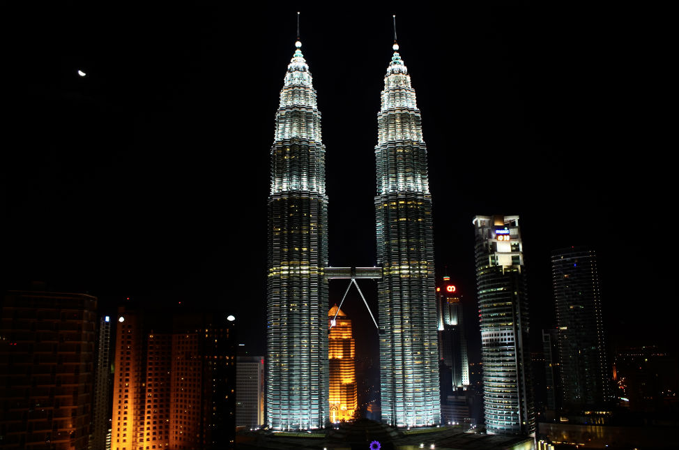 Petronas Twin Towers Night