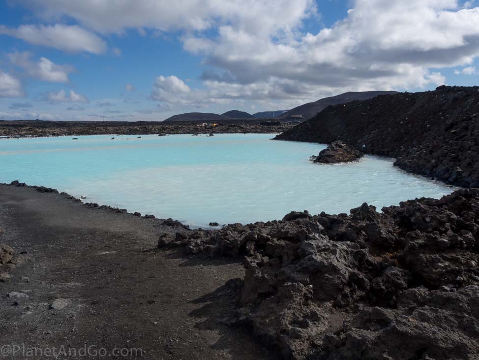 The Blue Lagoon in Iceland - Outside area