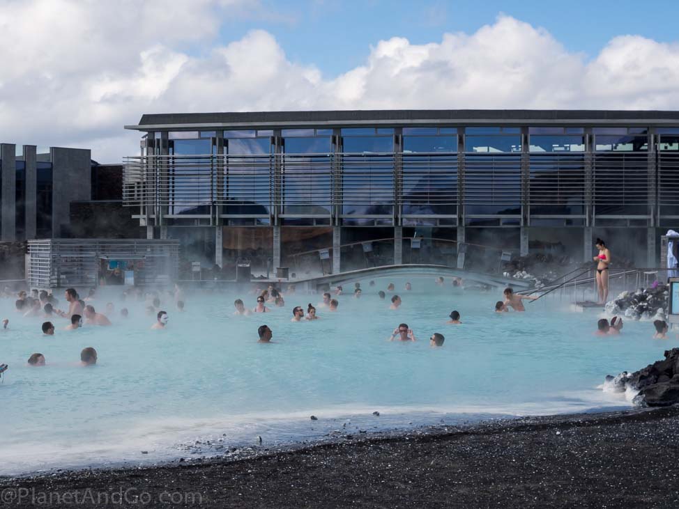 The Blue Lagoon in Iceland - Swim Up Bar