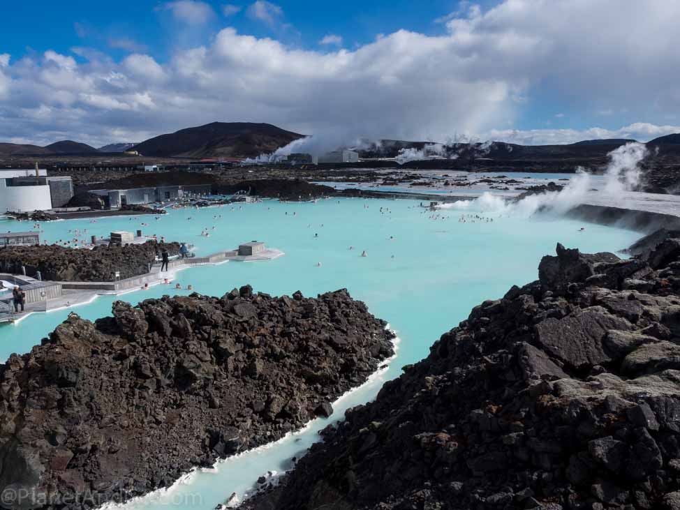 The Blue Lagoon in Iceland - Overlook