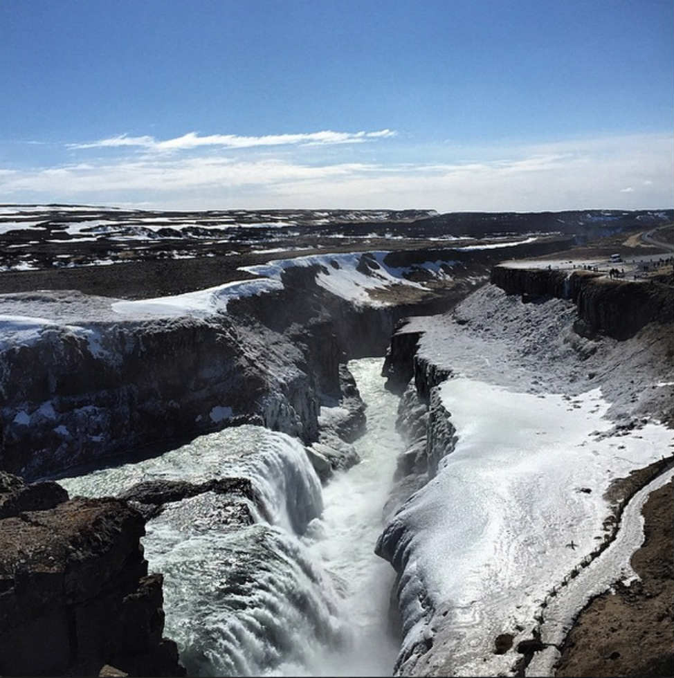 Photos in Iceland - Gullfoss Waterfall