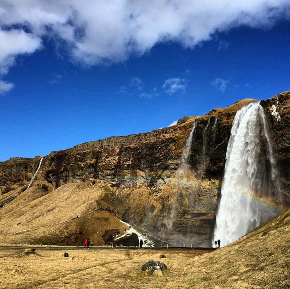 Photos in Iceland - Seljalandsfoss Waterfall